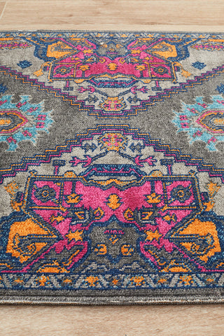 Eternal Whisper Quad Grey Runner Rug